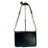 BOLSA DE COURO CARTIER CORRENTE DOURADA PRETA - Image 3