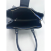 BOLSA DE COURO LEGITIMO LUXO AZUL MARINHO - Image 4