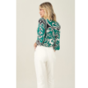 BLUSA CROPPED DE MANGA 3/4 EM PLANO VISCOSE DOCE TRAMA (M) - Image 4